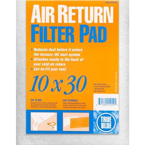 Cold Air Return Filter 10 in. x 30 in.