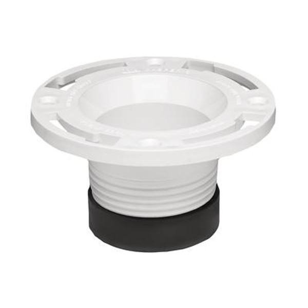 4 ft Pvc Twist-N-Set Closet Flange