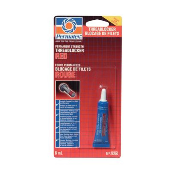 PERMATEX RED High Strength Threadlocker