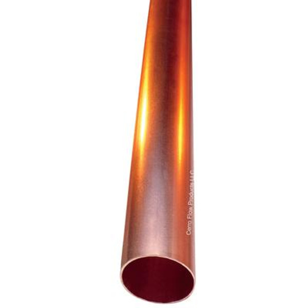 Copper Pipe Type L 1/2 Inch x 12 Foot Straight Length