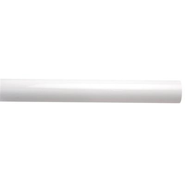 White 18 Ga Main Post 1-7/8 inchX7 foot6 inch
