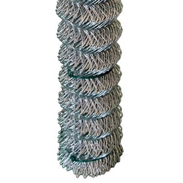 Chain Link Mesh - 60 Inch Tall X 50 Feet - Galvanized - 2 Inch X 2 Inch Opening