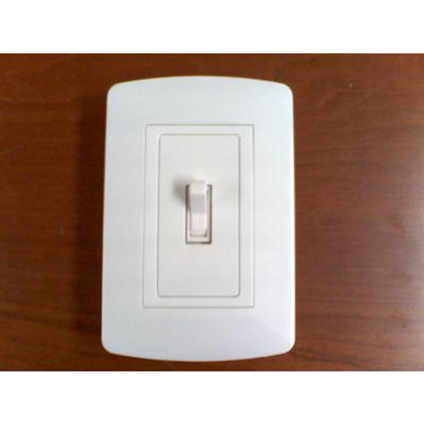 Single Pole Toggle Switch White