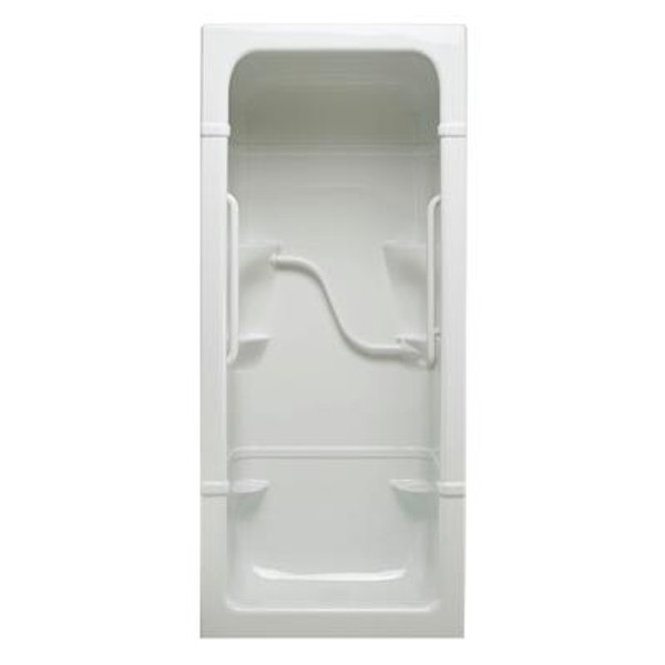 Madison 3 3-piece Shower Stall Free Living Series - Standard-Left Hand