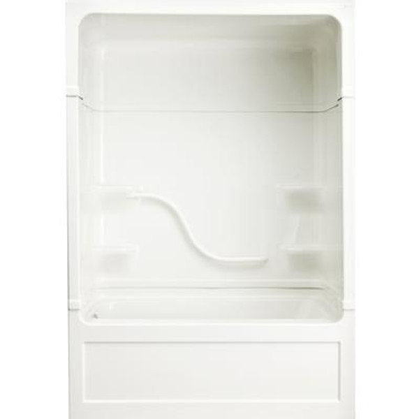 Parker 20 - Acrylic 60 Inch 3-piece Tub And Shower Combination Whirlpool/Jet-Air-Left Hand