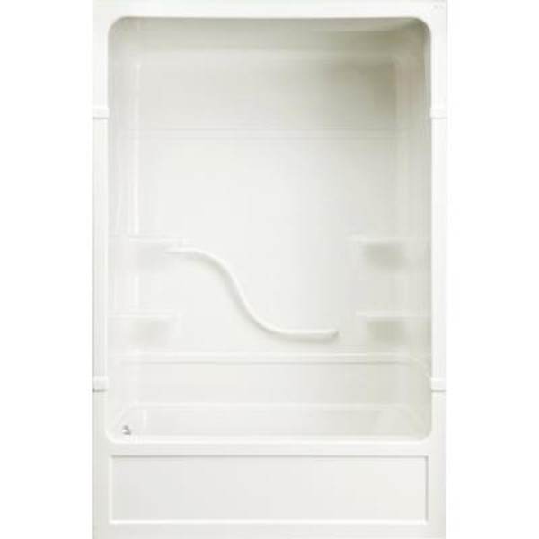 Parker 16 - Acrylic 60 Inch 1-piece Tub And Shower Jet-Air-Left Hand