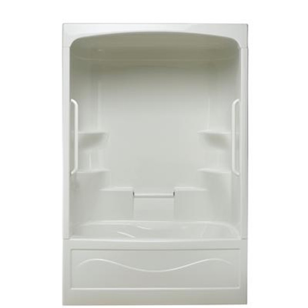 Liberty 1-piece Tub and Shower Free Living Series - Light-Left Hand