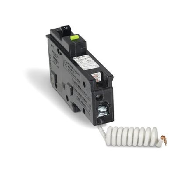 Single Pole 15 Amp Homeline Arc Fault Plug-On Circuit Breaker