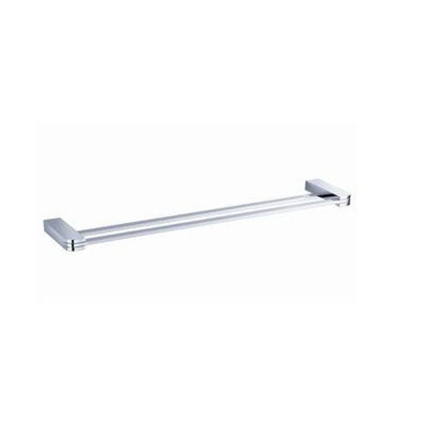 Solido 20 Inch Double Towel Bar - Chrome