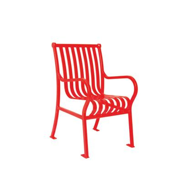 Commercial Hamilton Patio Chair- Red