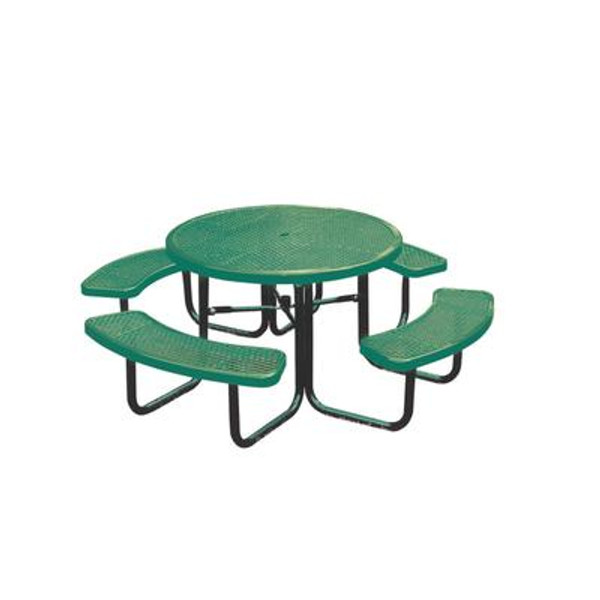 46 inch Commercial Round Table- Green