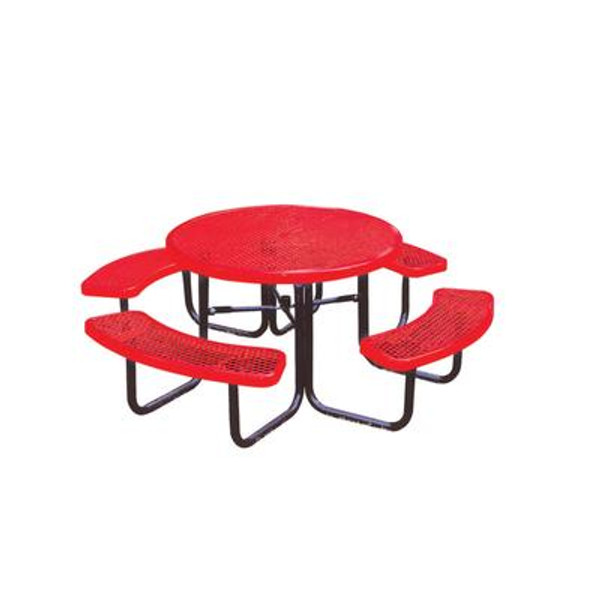 46 inch Commercial Round Table- Red