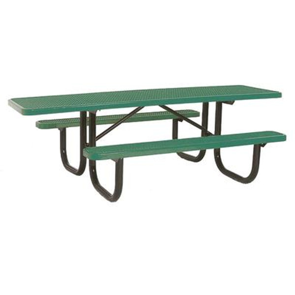 8' Double Sided Extra Heavy Duty Commercial ADA Table- Green