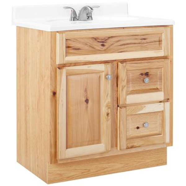 Hampton Hickory Vanity - 30 Inch Wide