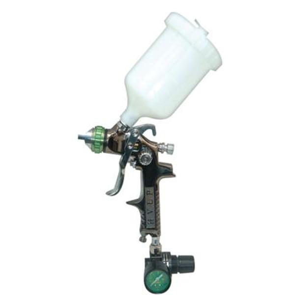 SP-324 HVLP Gravity feed Spray Gun with Air Regulator