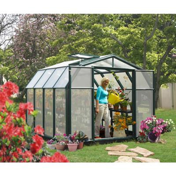 Rion Hobby Greenhouse - 8 Feet 6 Inches x 8 Feet 6 Inches