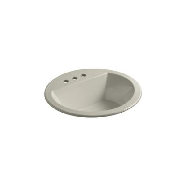 Bryant (TM) Round Self-Rimming Lavatory With 4 Inch Centers