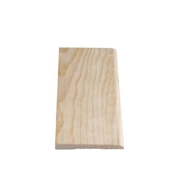 Solid Clear Pine Bevel Base 5/16 In. x 3-1/8 In. x 8 Ft.