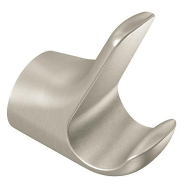 Brushed Nickel Method Double Robe Hook