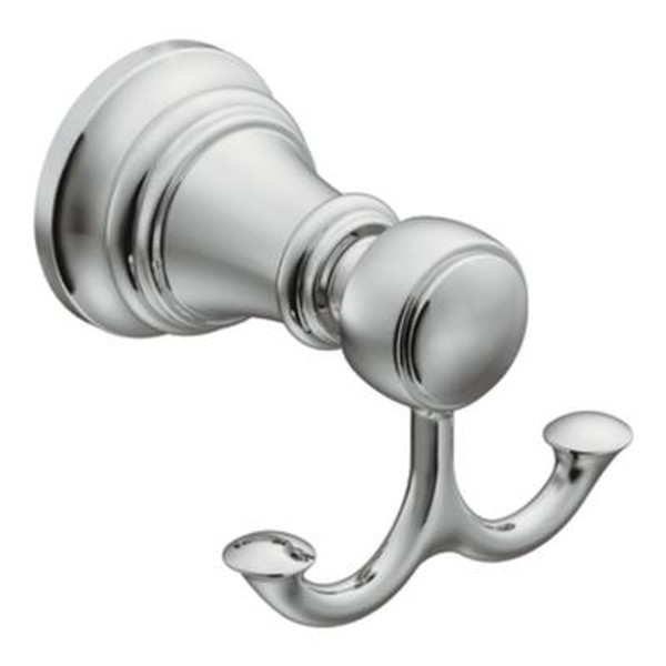 Chrome Weymouth Double Robe Hook