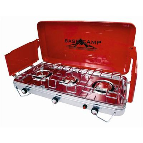 Camping Stove - Deluxe 3 Burner Stove