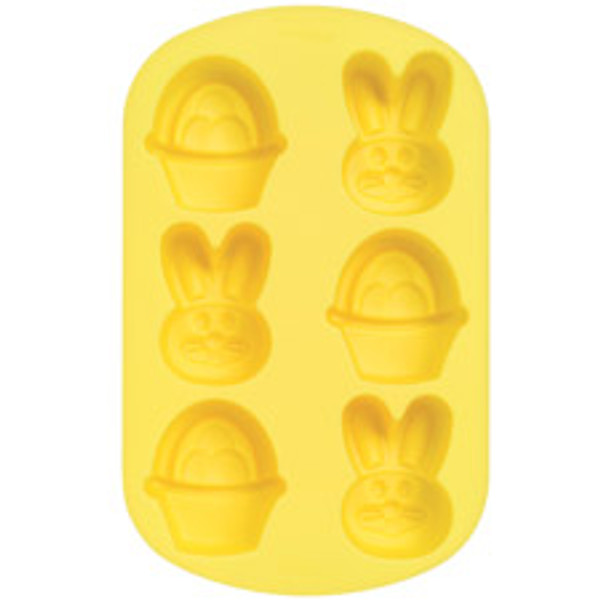 Silicone Mini Bunny and Basket Mold