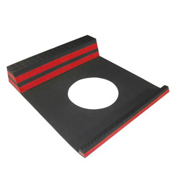 Parking Stopper Red - 21.5 Inches x 9.5 Inches