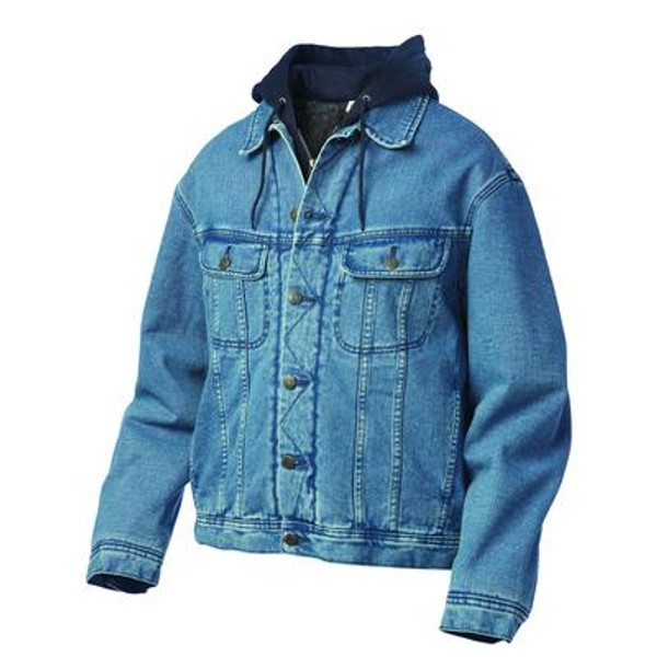 Jacket Blanket Lined/Fooler Hood Stonewash 2X Large