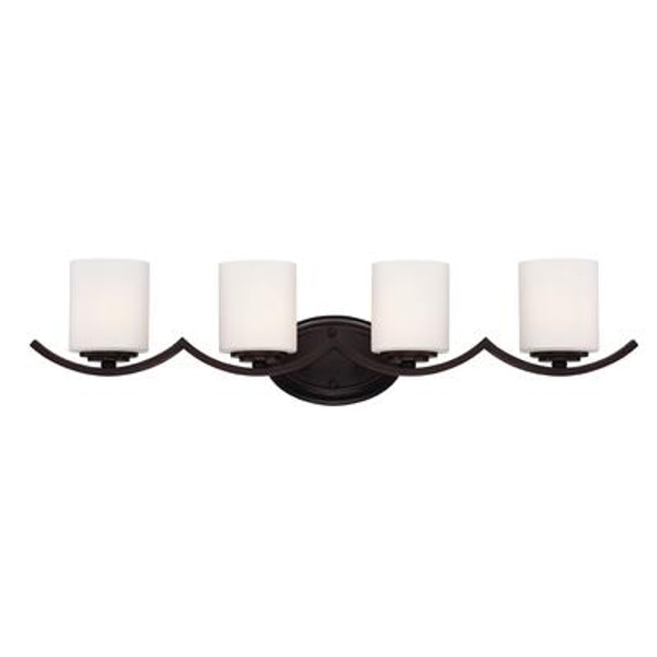 Beam Collection 4 Light Oil Rubbed Bronze Bathbar