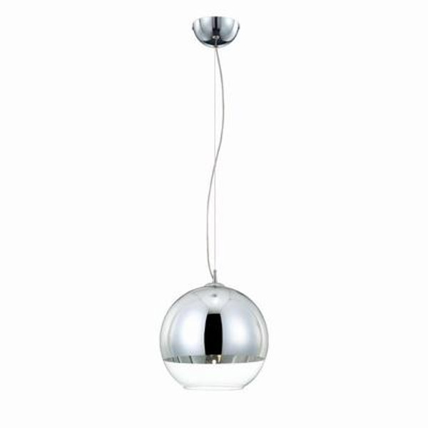 Chromos Collection 1 Light Medium Chrome Pendant