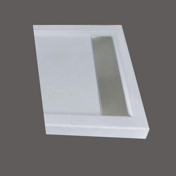 KACHE Hidden Drain Cover Polished Stainless Steel