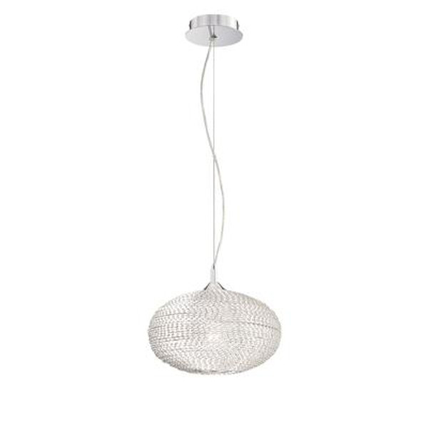 Otra Collection 1 Light Silver Pendant