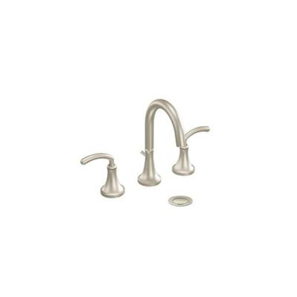 Icon Two Handle High Arc Bathroom Faucet Trim Kit in Brushed Nickel