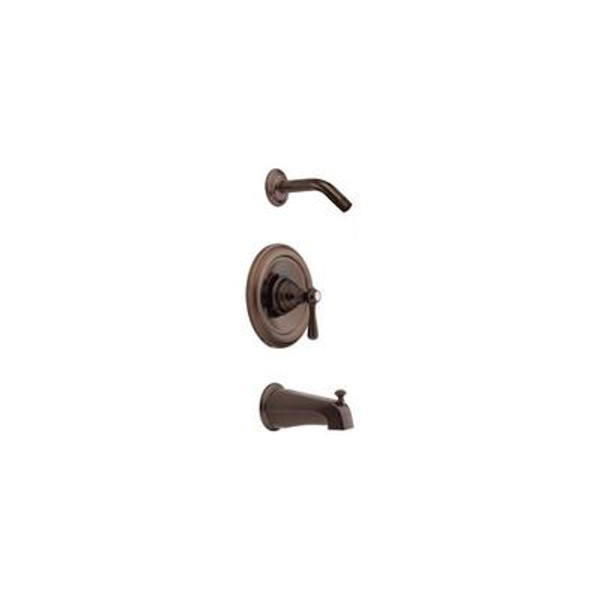 Kingsley 1-Handle Posi-Temp Tub/Shower with Showerhead not Included in Oil Rubbed Bronze