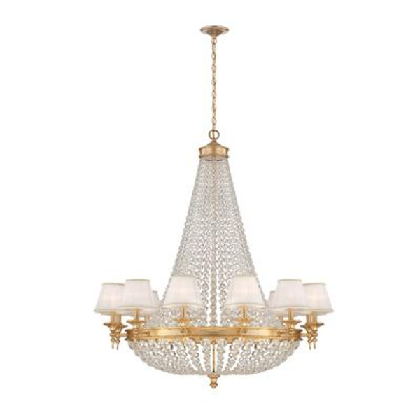 Pietra Collection 18 Light Gold Chandelier