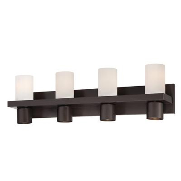 Pillar Collection 4 Light Oil Rubbed Bronze Bathbar