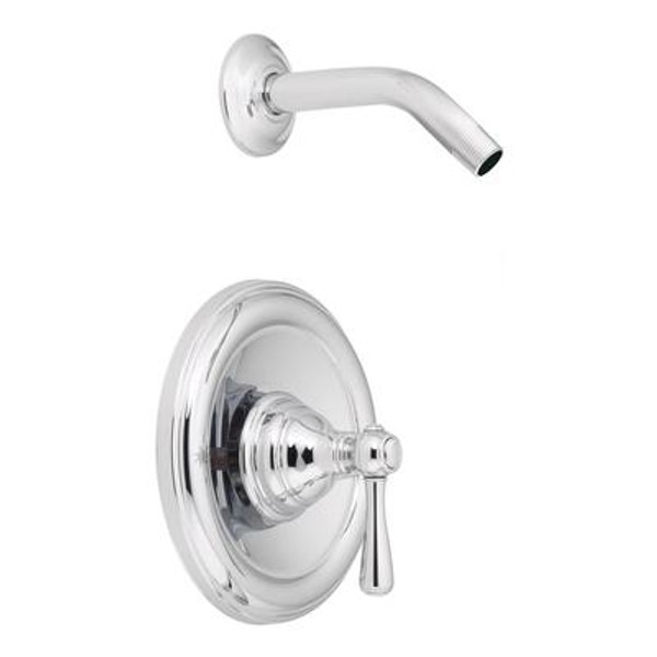 Kingsley 1-Handle Posi-Temp Shower Only with Showerhead not Included in Chrome