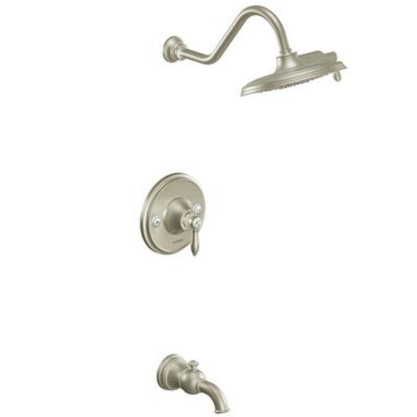 Weymouth Posi-Temp Tub & Shower Trim Kit in Brushed Nickel