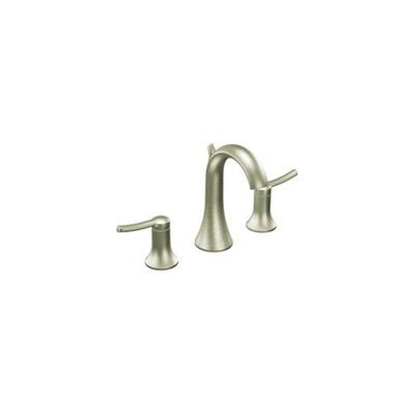 Fina Two-Handle High Arc Bathroom Faucet Trim Kit in Brushed Nickel