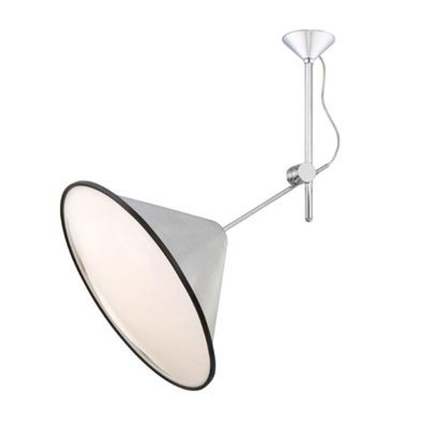 Manera Collection 1 Light Aluminum Pendant