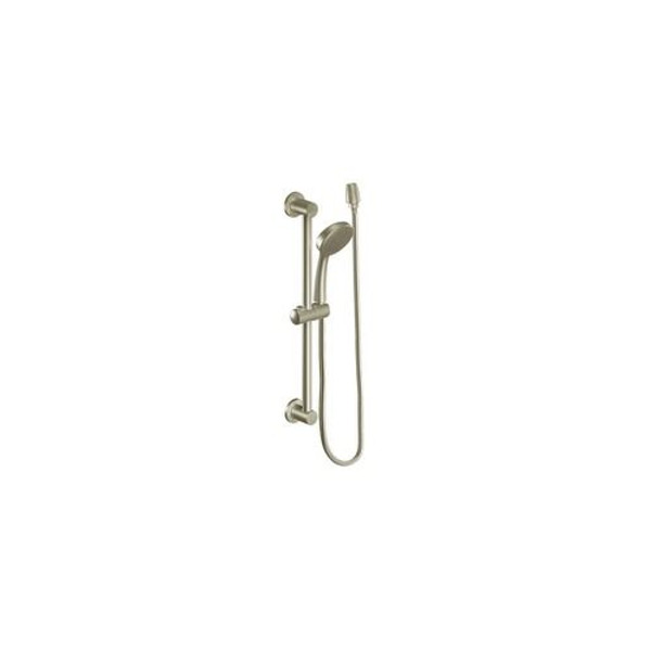 Eco Performance Single Function Handheld Shower with Slidebar in Brushed Nickel