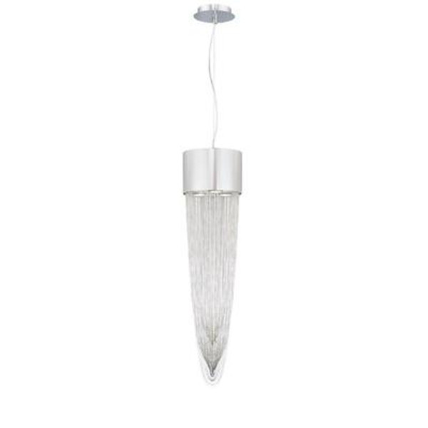 Lucent Collection 3 Light Nickel Pendant