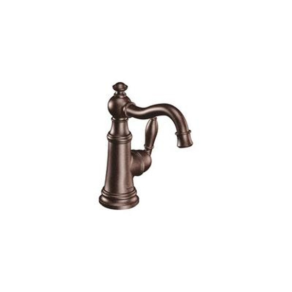 Weymouth Single Handle High Arc Bathroom Faucet in Oil Rubbed Bronze