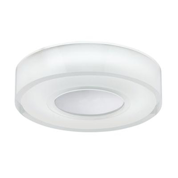 Spirit Collection 1 Light Chrome Flushmount