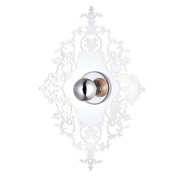 Royal Collection 1 Light Clear Wall Sconce