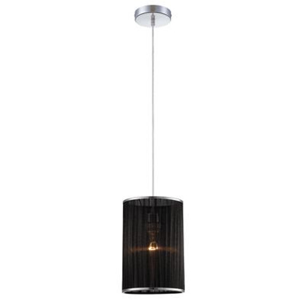 Quintus Collection 1 Light Black Pendant