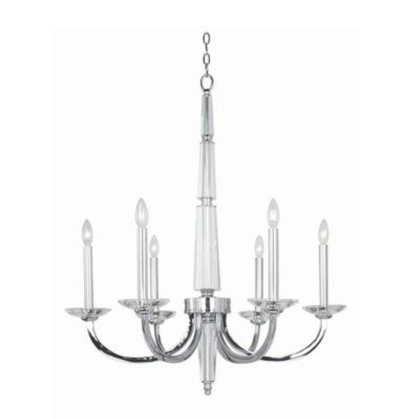 Senze Collection 6 Light Chandelier