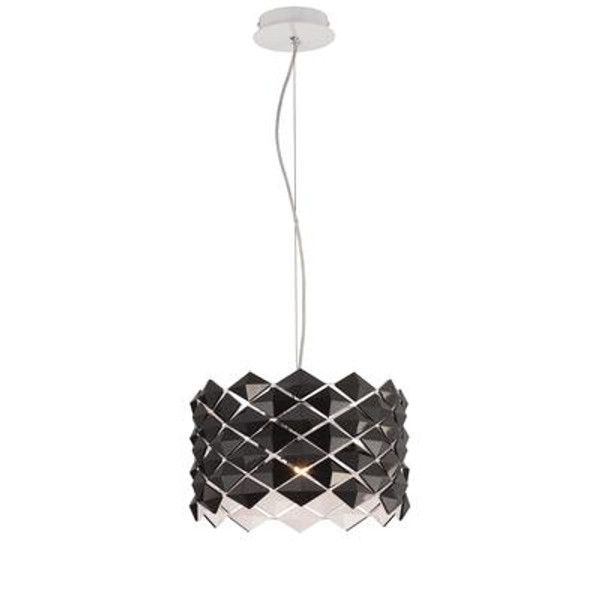 Senza Collection 1 Light Chrome Pendant