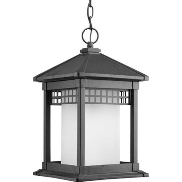 Merit Collection Black 1-light Hanging Lantern