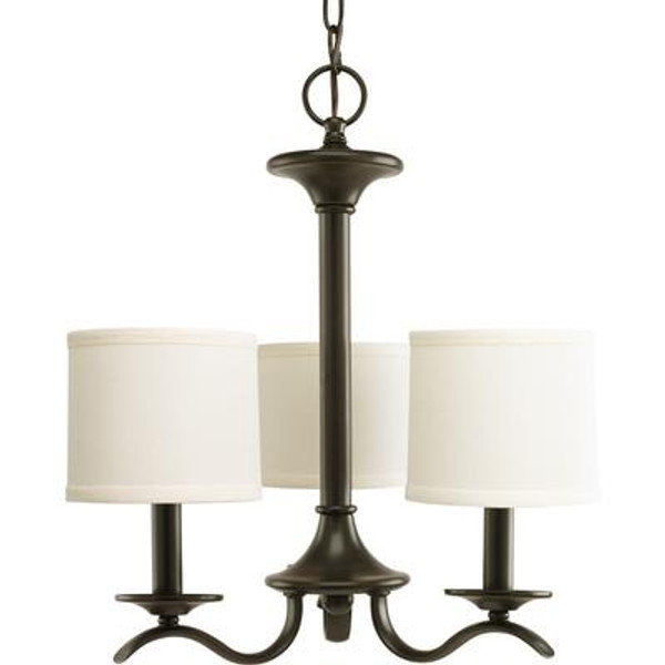 Inspire Collection Antique Bronze 3-light Chandelier